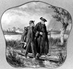 Soldier Assisting a Priest