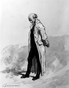 Old Man in a White Coat