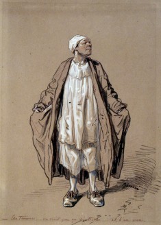 Man in Night Dress