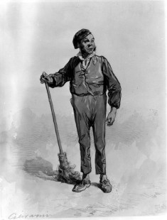 Man with Broom
