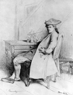Young Man with Pipe