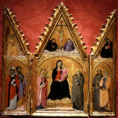 Madonna and Child Enthroned with Saints
