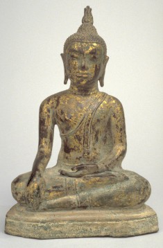 Seated Buddha in "Maravijaya"