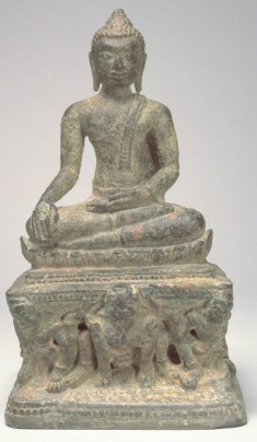 Seated Buddha in "Maravijaya"