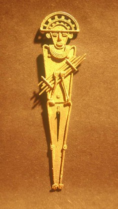 Standing Man with Miniature Raft