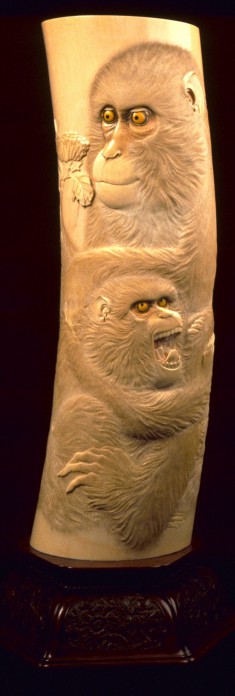 Elephant Tusk Vase