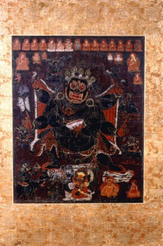 Mahakala and Retinue and Sakya Lineage
