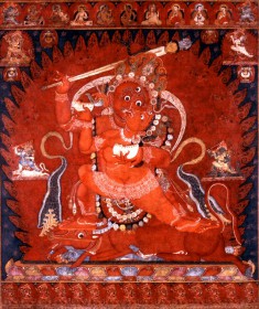 The Identification Deity Raktayamari