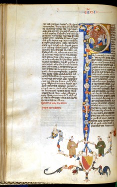 Leaf from Bentivoglio Bible