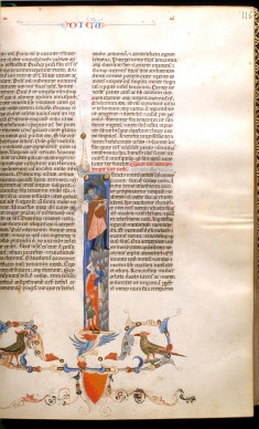 Leaf from Bentivoglio Bible