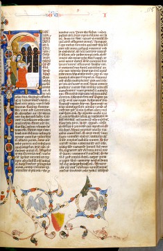 Leaf from Bentivoglio Bible