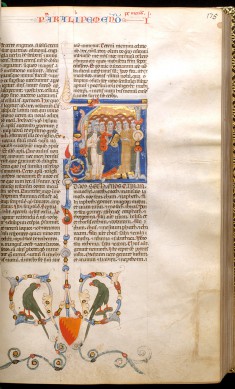 Leaf from Bentivoglio Bible