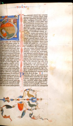 Leaf from Bentivoglio Bible