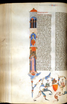Leaf from Bentivoglio Bible