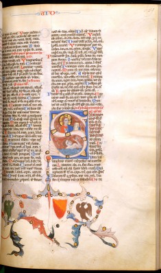 Leaf from Bentivoglio Bible
