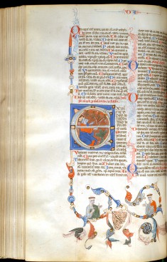 Leaf from Bentivoglio Bible