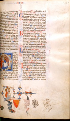 Leaf from Bentivoglio Bible