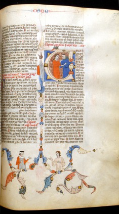 Leaf from Bentivoglio Bible