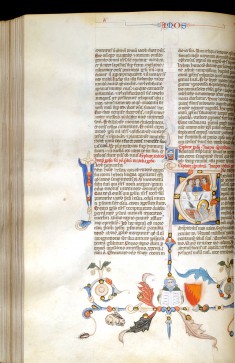 Leaf from Bentivoglio Bible