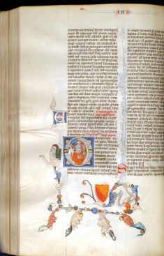 Leaf from Bentivoglio Bible