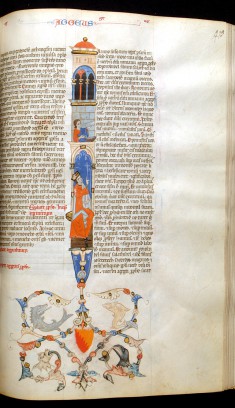 Leaf from Bentivoglio Bible