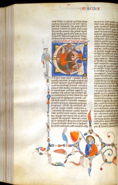 Leaf from Bentivoglio Bible