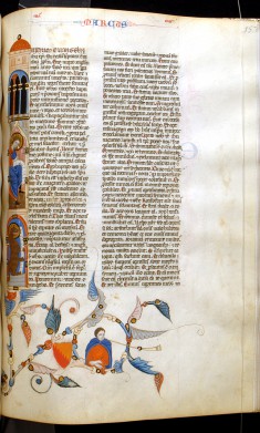 Leaf from Bentivoglio Bible