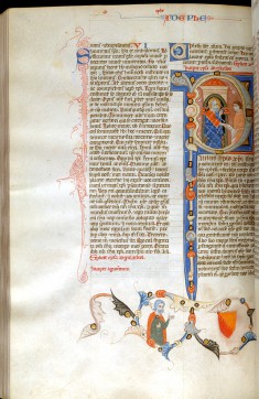 Leaf from Bentivoglio Bible