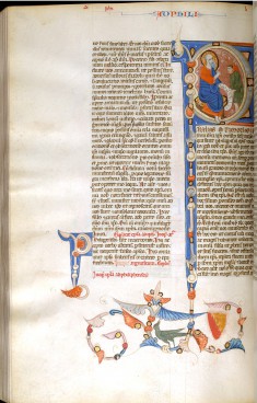 Leaf from Bentivoglio Bible