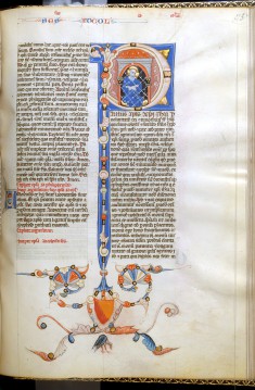 Leaf from Bentivoglio Bible