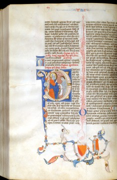 Leaf from Bentivoglio Bible