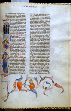 Leaf from Bentivoglio Bible