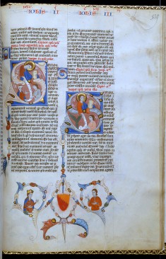 Leaf from Bentivoglio Bible