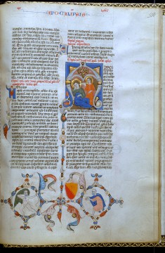 Leaf from Bentivoglio Bible
