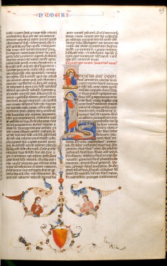 Leaf from Bentivoglio Bible