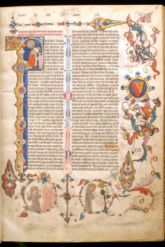 Leaf from Bentivoglio Bible