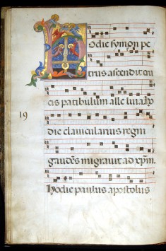 Leaf from Antiphonary