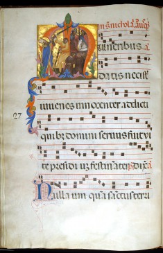 Leaf from Antiphonary