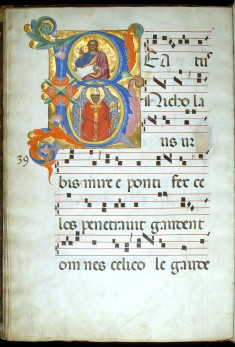 Leaf from Antiphonary