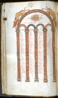 Leaf from Gospels
