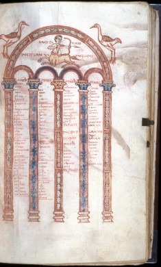 Leaf from Gospels