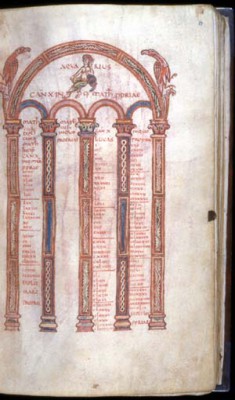 Leaf from Gospels