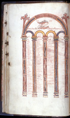 Leaf from Gospels
