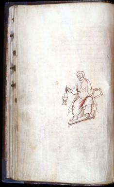 Leaf from Gospels