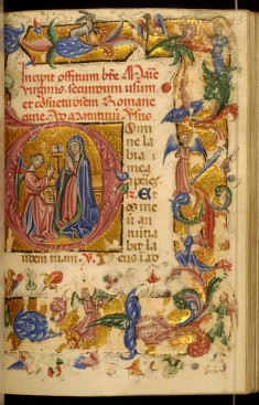 Leaf from Book of Hours