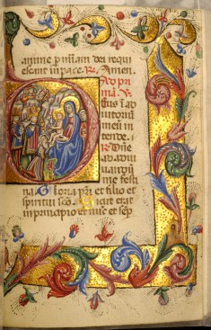 Leaf from Book of Hours