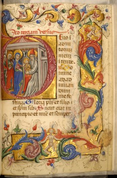 Leaf from Book of Hours