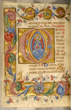Leaf from Book of Hours