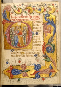 Leaf from Book of Hours