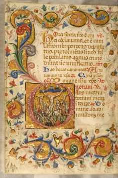 Leaf from Book of Hours